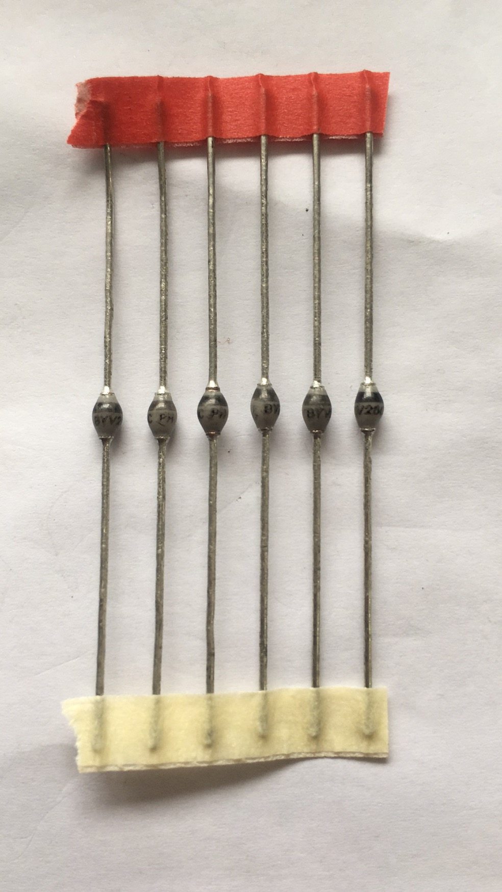 塑封byv26cdo41直插恢复二极管二极管