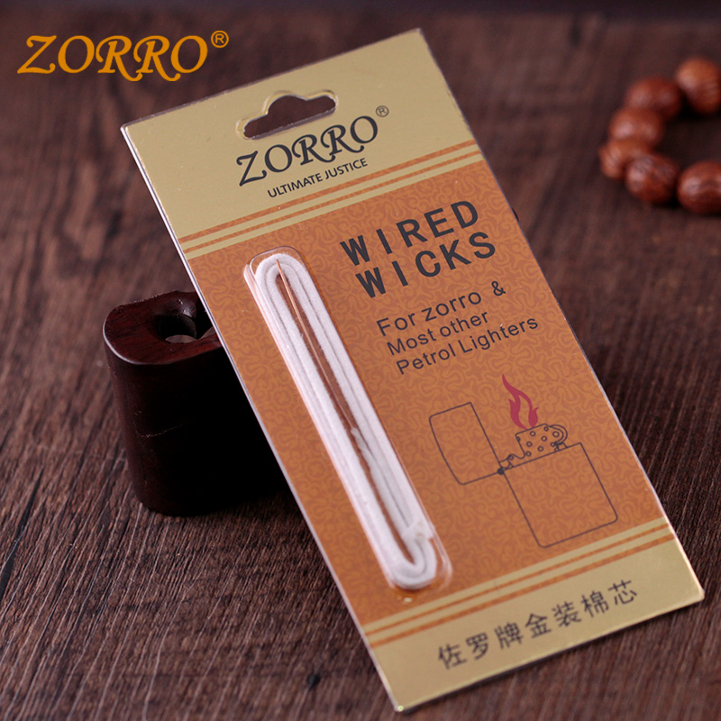 (With needle cotton core)Kerosene lighter genuine cotton core accessories consumables Hong Kong Zorro zorro cotton thread