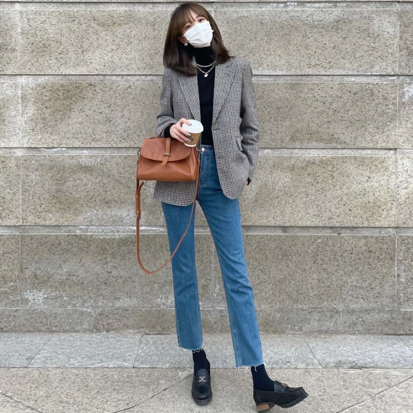 牛仔裤女秋冬高腰烟管九分裤-特价促销-优惠券领取-价格|多少钱|什么