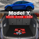 适用于特斯拉model y 专用 MODELY后备箱垫 定制卡通modely尾厢垫