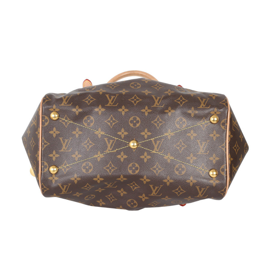 [9.0新] lv/路易威登 tivoli 中号 老花女士单肩包