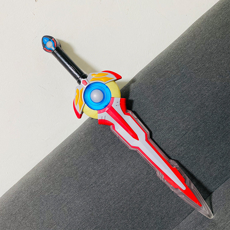 欧布圣剑之剑灵动正版变身器圆环之环可动人偶玩具奥特曼声光武器