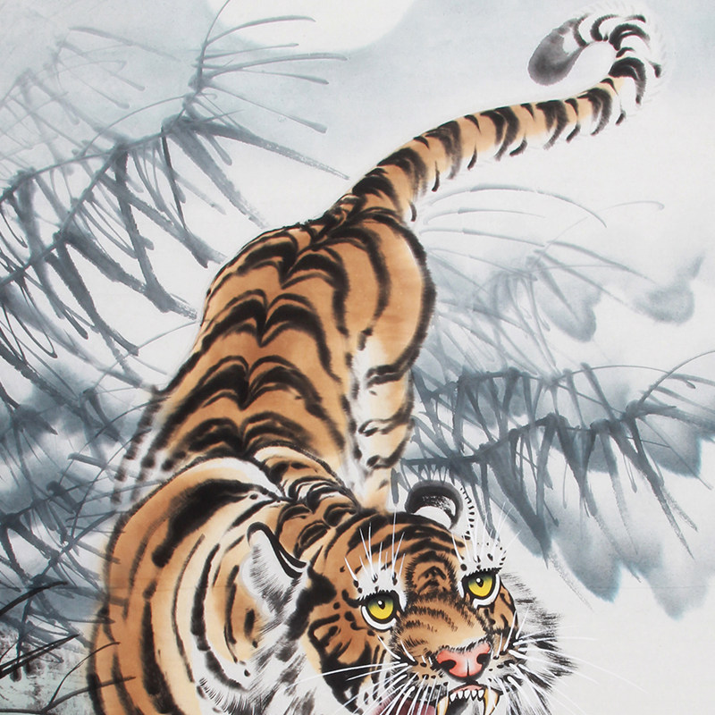 谭乐丹《精品虎系列 虎啸》