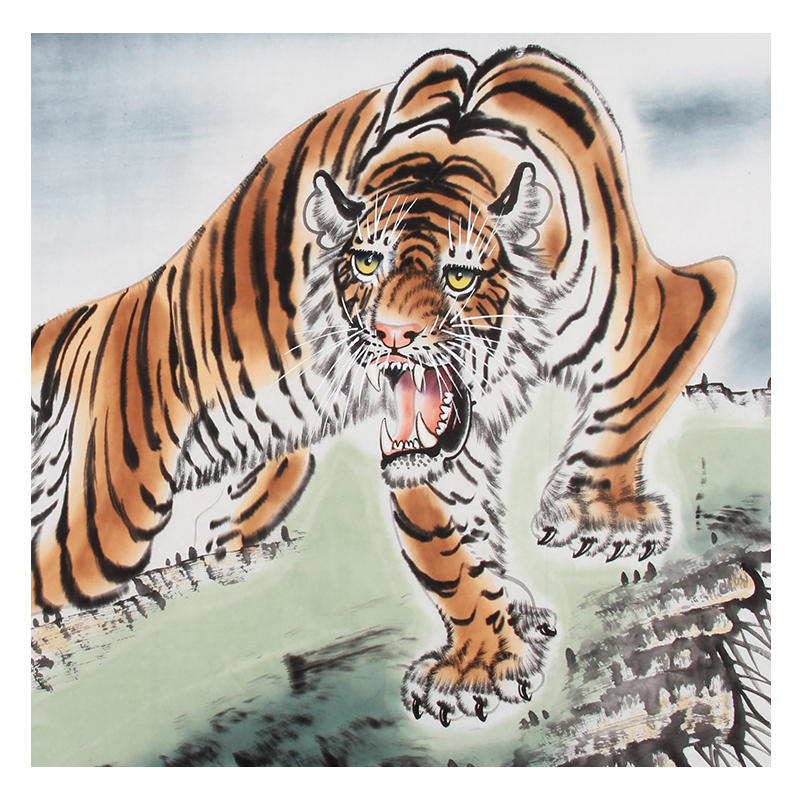 谭乐丹《精品虎系列 威震九州》