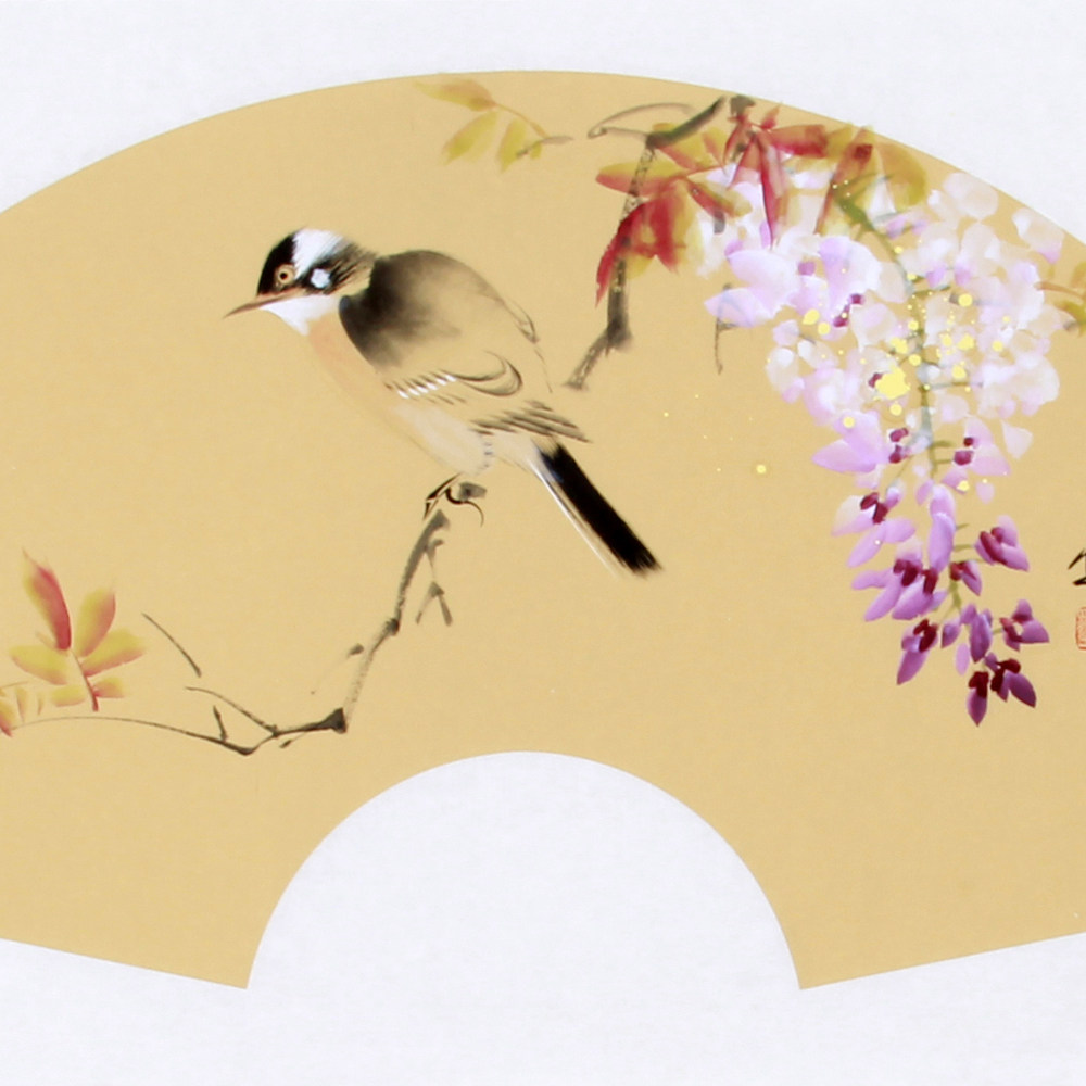 许墨《花鸟精品扇面六组图》河南名家