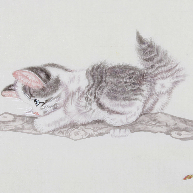 米春茂 《精品工笔猫系列》