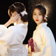 神明少女和服女正装传统复古日系改良拍照礼服樱花文艺写真服装