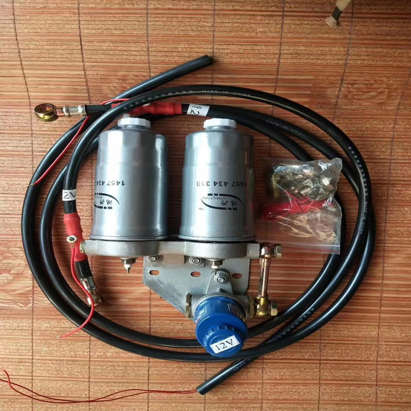 货车电喷车12v24v预热油管柴油滤芯油路预热器防冻油管国四国五国