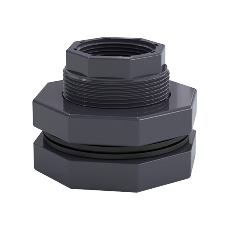 pvc水塔水箱接头水池水桶内外丝50塑料20 25 32 40 63 75 110mm90