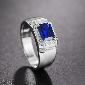 【蓝宝石男戒指天然斯里兰卡图片】蓝宝石男戒指天然斯里兰卡图片大全