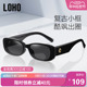 LOHO墨镜2024新款女高级防紫外线晒gm猫眼小框偏光复古窄太阳眼镜