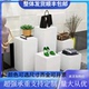 网红地台展示台木制烤漆展台商业展会展架直播间地台白色模特底座