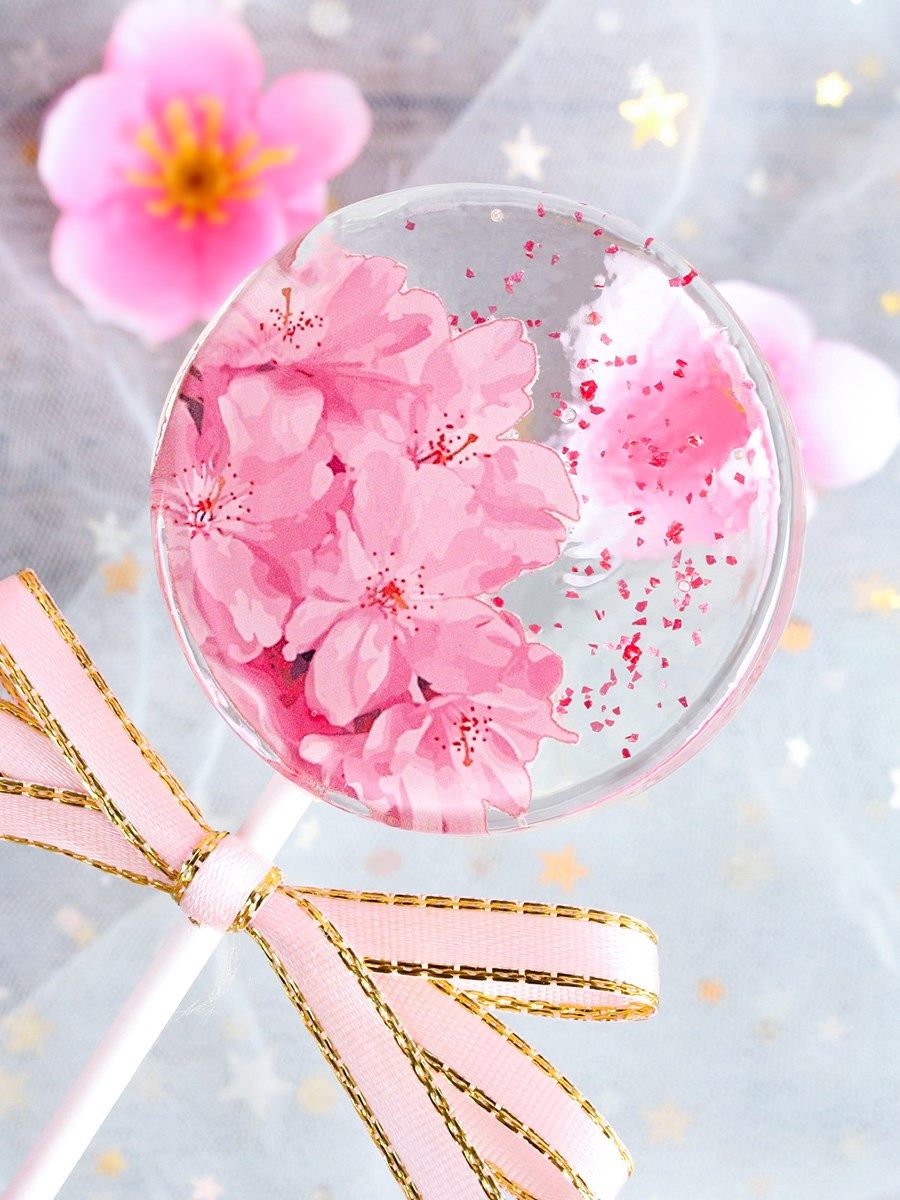 樱花棒棒糖 创意星空