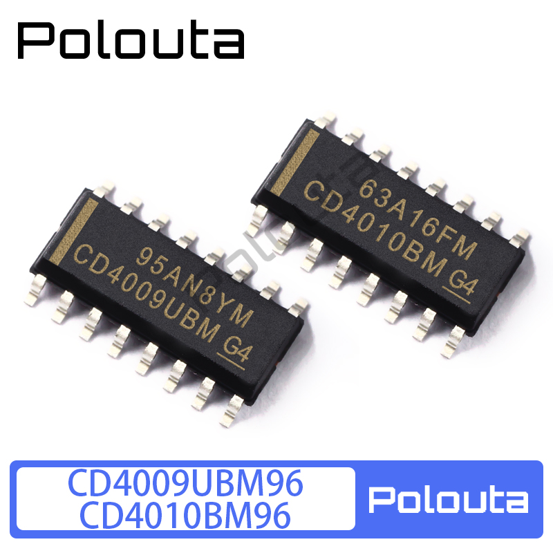 Polouta CD4010BM96 CD4009UBM96 SOP16 十六进制缓冲器/转换器IC