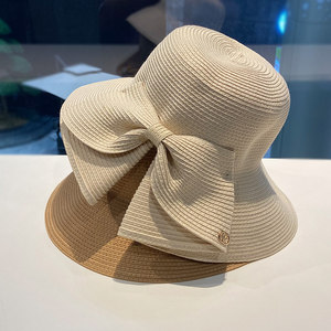 女士帽子夏季防晒百搭可折叠图片