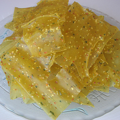 热卖新品江西赣南特产 烫皮 汤皮骨500g 客家小吃锅巴食品3件包邮