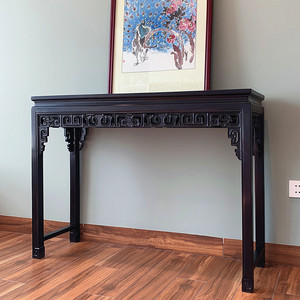 【红木黑檀木条案图片】红木黑檀木条案图片大全_好便宜网