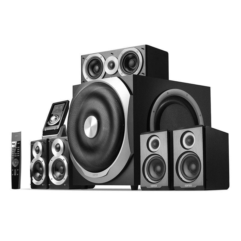 edifier漫步者s51mkii家庭影院音箱51低音炮hifi音响套装电视