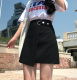2019夏装大码女装新款半身裙胖mm韩版高腰不规则显瘦A字短裙200斤