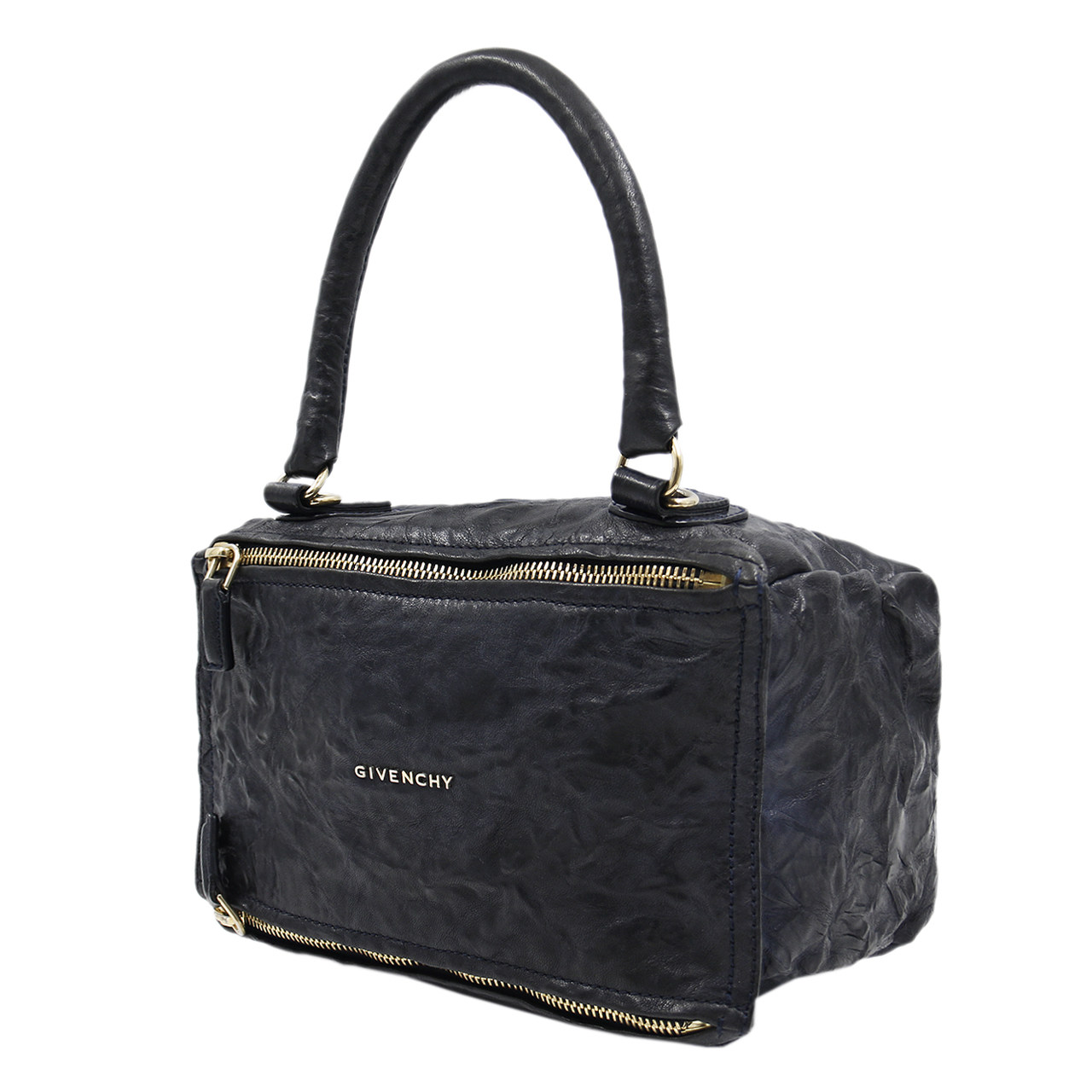 [9.0新]纪梵希givenchy女士手提包黑色牛皮潘多拉包