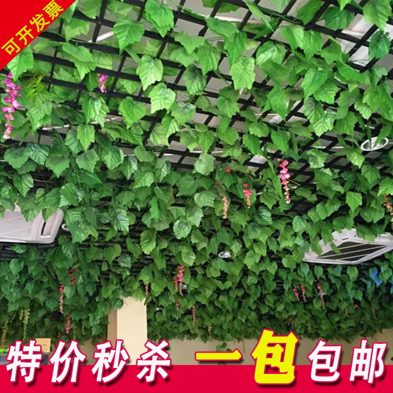 仿真葡萄叶藤条假藤条塑料植物绿叶吊顶装饰藤蔓包邮|ruв категории доставка цветов/цветок моделирования/растения садоводства, искусственные цветы/растения/фрукты и овощи готовой продукции (новая), искусственные цветы - от Buy2taobao.com для оказания профессиональной услуги покупки агента Taobao