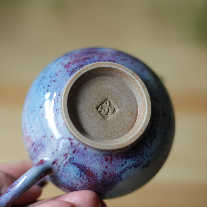 国大师孔相卿 孔家钧窑 精品钧瓷 茶具 茶壶