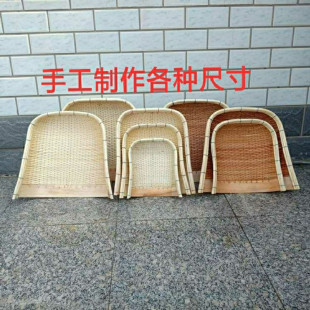 大中小号手工柳条簸箕柳编竹编藤编簸箩箩筐家用农用结实耐用包邮