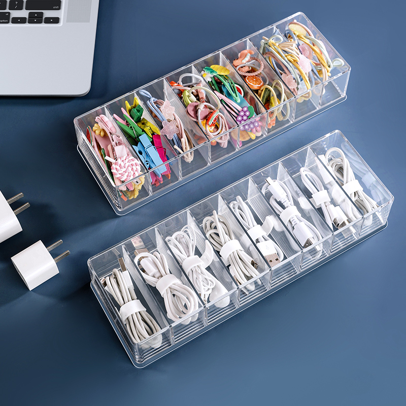 數據線收納盒電源充電器電線透明整理神器分格理線器桌面置物架在類目 收納整理, 家庭整理用具, 理線器/集線器/繞線器中 - 來自Buy2taobao.com提供專業的淘寶代購服務