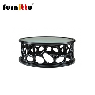 furnittu创意设计师家具 stone coffee table实木咖啡桌 边几角几