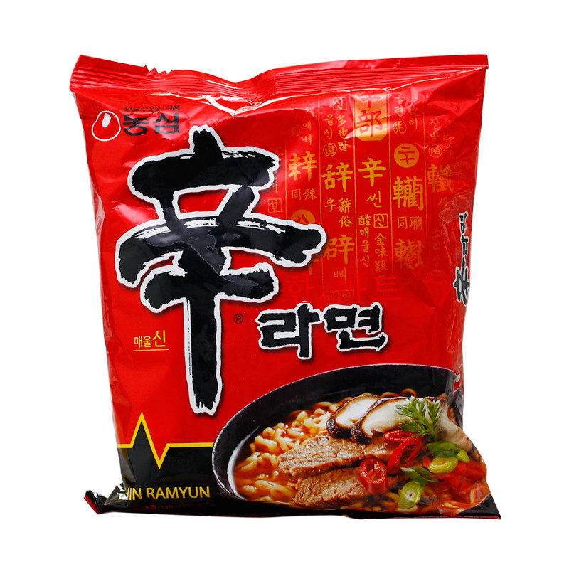 一折农辛_韩国进口辛拉面 农辛拉面 袋装 传统拉面 煮面优惠券