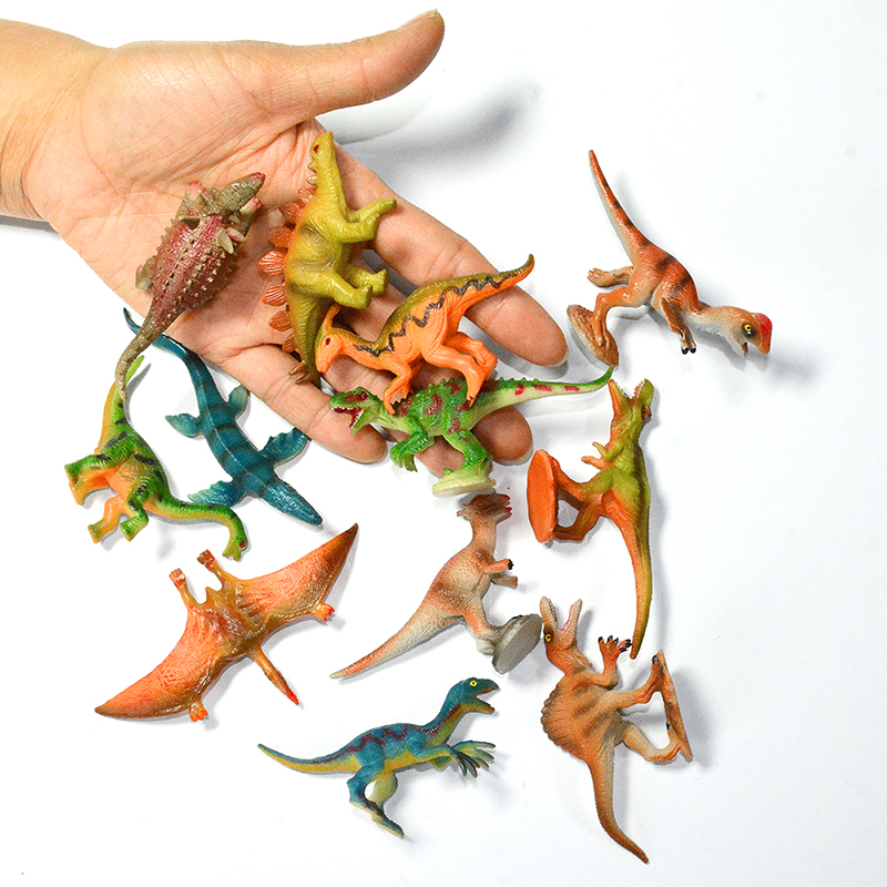 可爱迷你仿真小恐龙玩具模型口袋动物