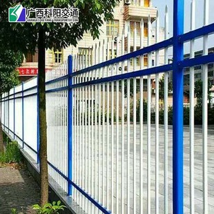 热镀锌室外锌钢护栏铁艺围栏小区别墅围栏阳台防护栏工厂学校隔离