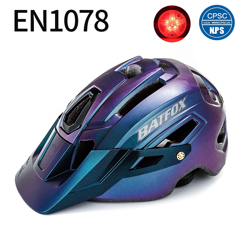 BATFOX自行车头盔 骑行山地车单车头盔 滑板头盔安全帽8278