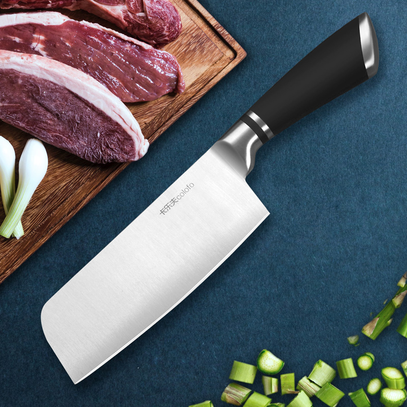 锋利切菜刀不锈钢厨房家用菜刀欧式厨师专用切肉片刀小菜刀切蔬菜