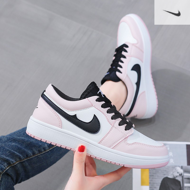 耐克aj女鞋樱花粉