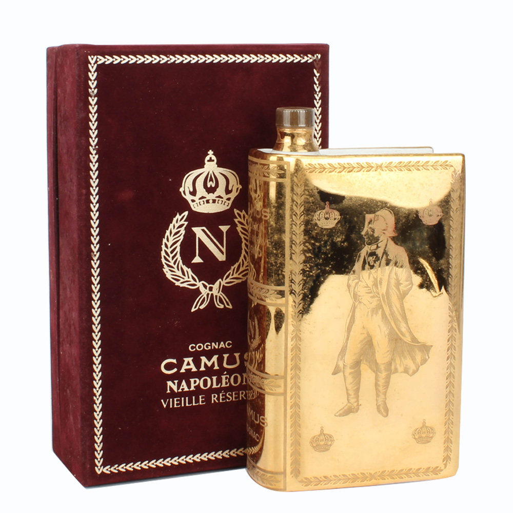 41.80年代卡慕金色瓷书拿破仑干邑 40度700ml*1瓶