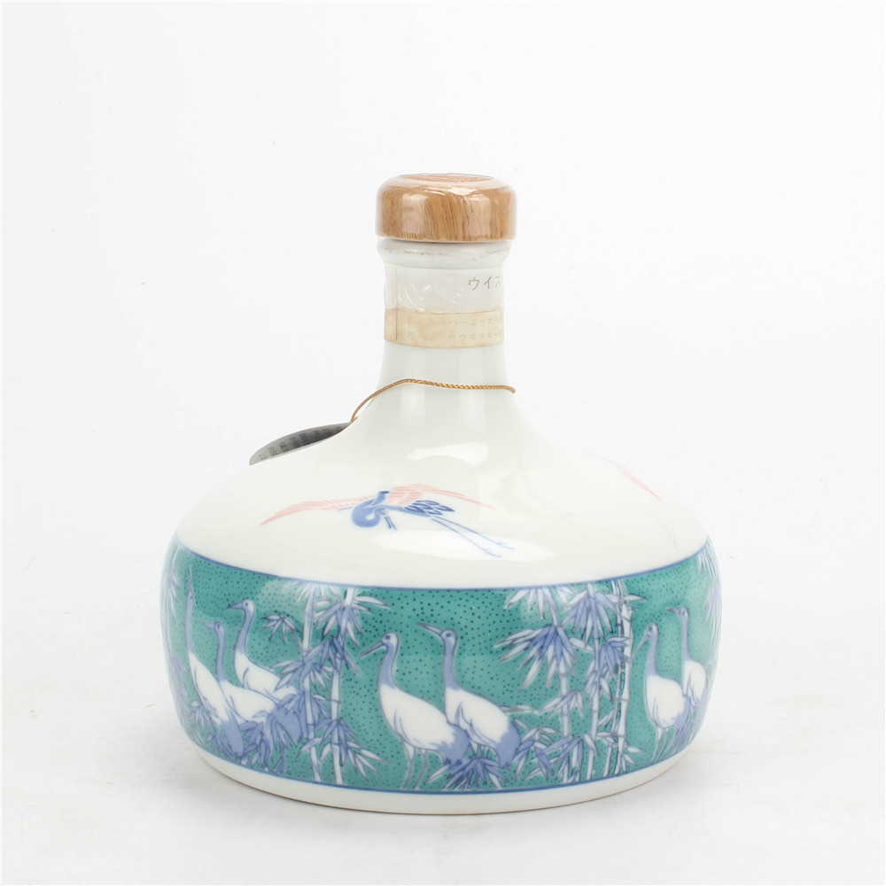 8.90年代nikka有田烧威士忌酒 600ml*1瓶43度