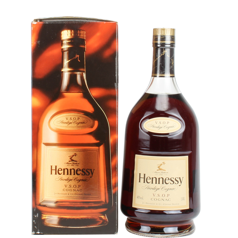 14.2000年代3斤装轩尼诗vsop干邑 40度1500ml*1瓶 拍卖