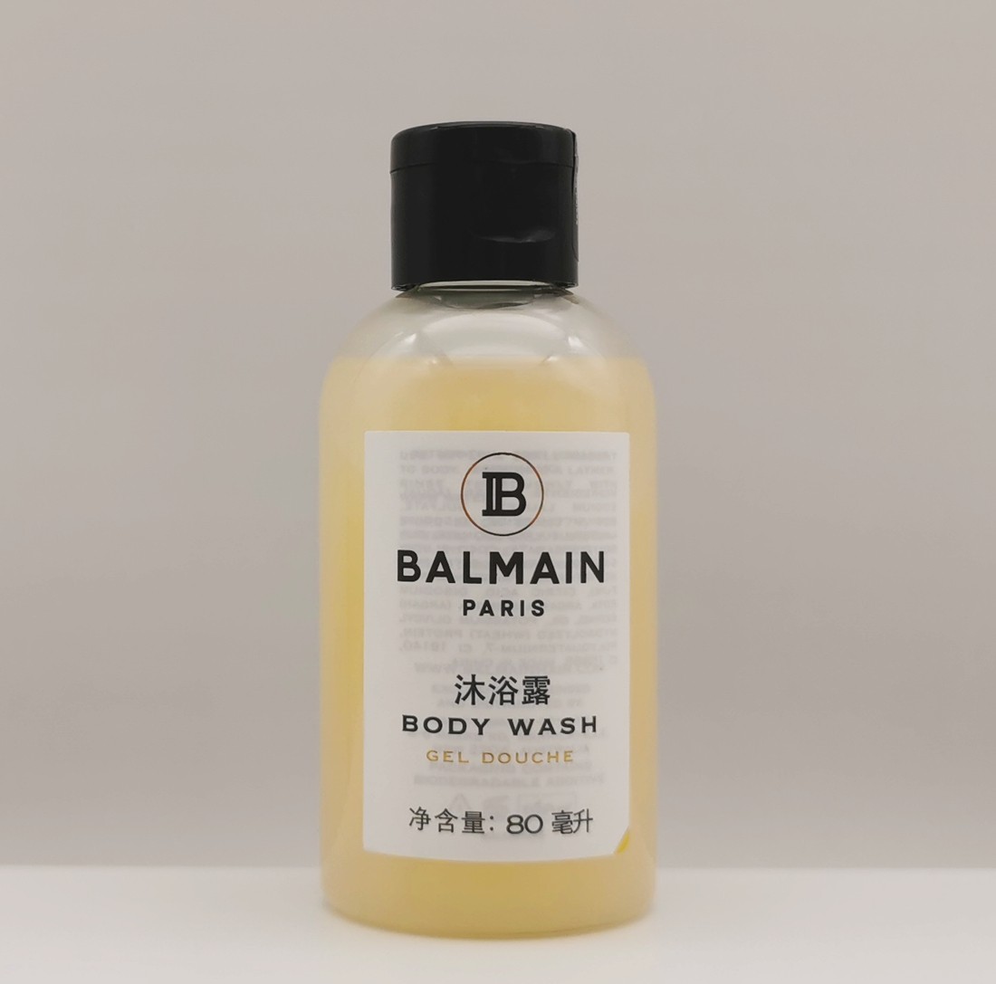 澳门巴黎人酒店 balmain paris body wash 沐浴露 沐浴液 80ml