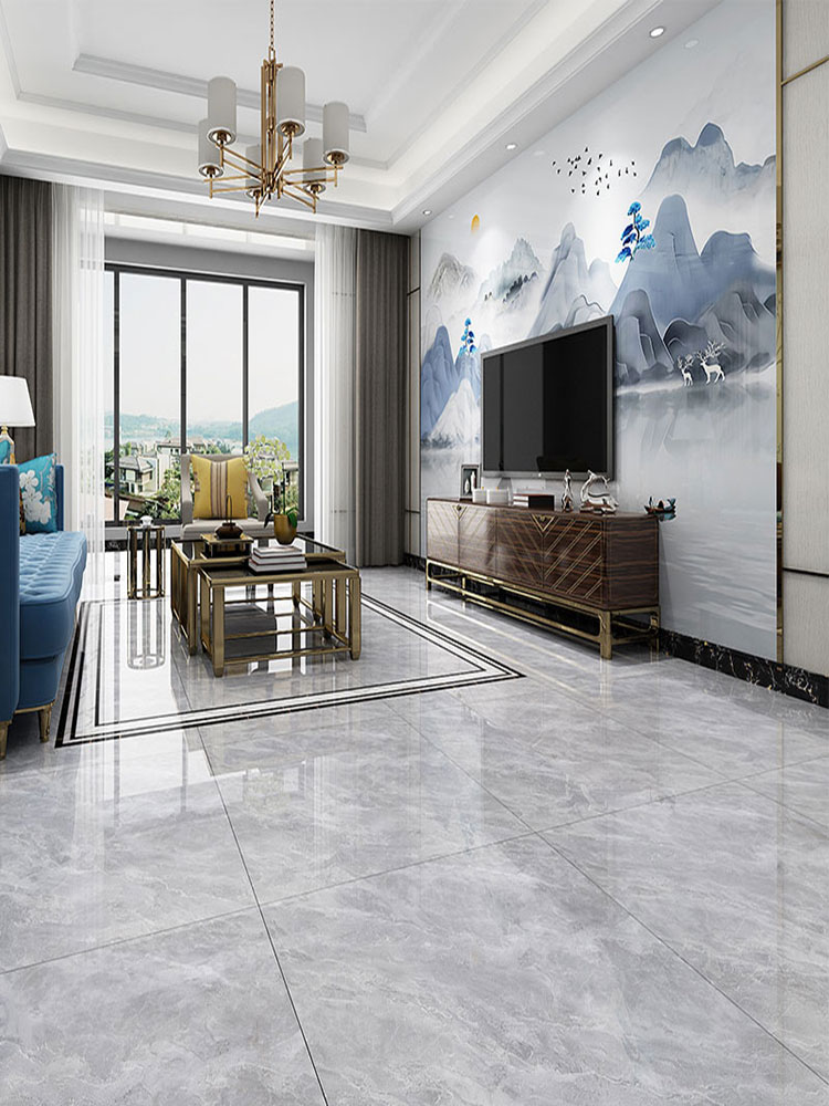 广东灰色通体大理石瓷砖800x800地板砖客厅新款背景墙砖防滑地砖
