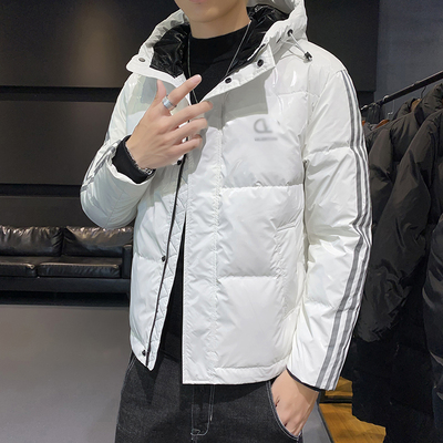 wt2021新款羽绒服男短款轻薄外套韩羽绒上衣潮男羽绒服男012