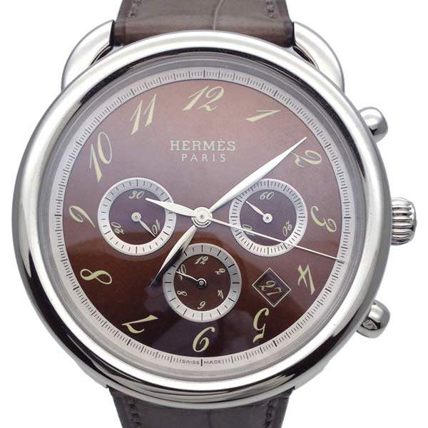 【98新展示品】爱马仕 自动机械男表ar4.910.435 b156