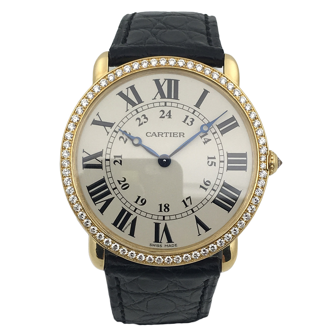 [国检][95新]卡地亚 女士手动机械表 y101