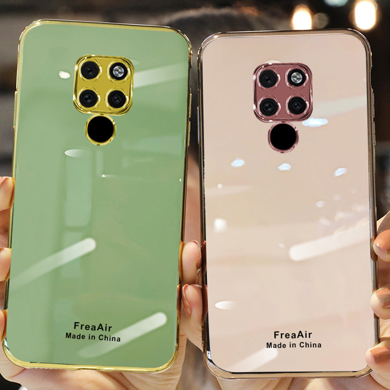 华为mate20手机壳奶奶灰高档mate20pro保护套个性创意超薄电镀硅胶软