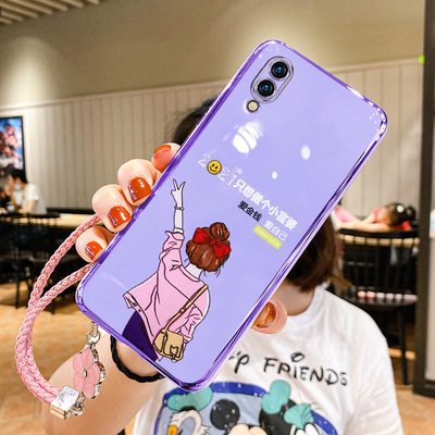 00:00vivoy97手机壳女款网红y93保护套y67l卡通个性爱金钱爱自己小