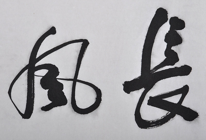 舒同 书法海天长风