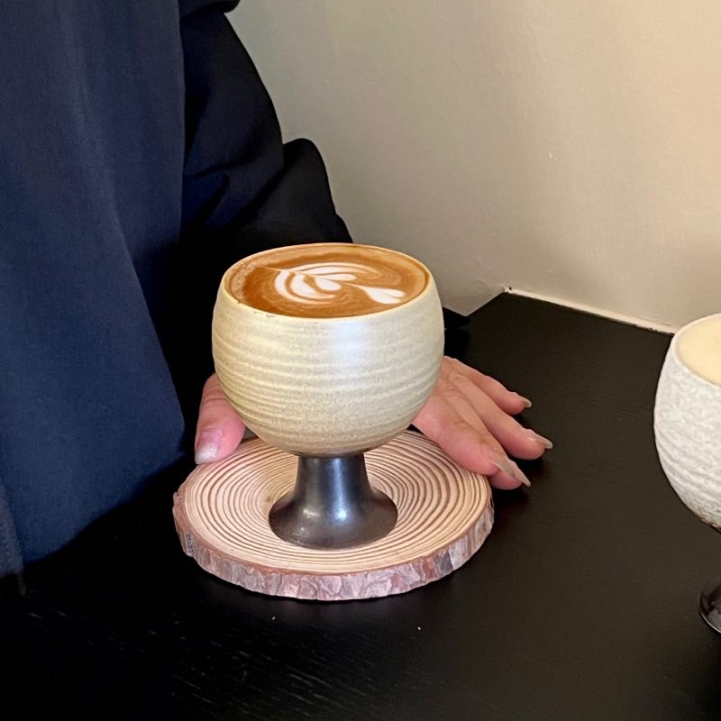 日式创意陶瓷杯浓缩拿铁咖啡杯 高品