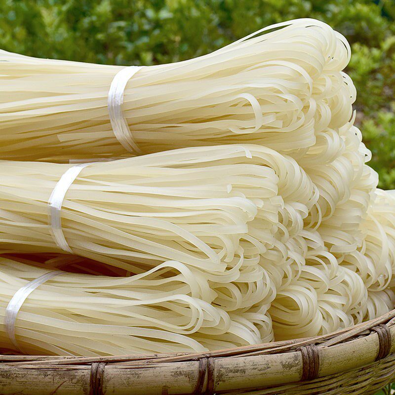 贵州米粉3斤装手工干粉宽米粉河粉宽米皮干盘子粉铜仁特产