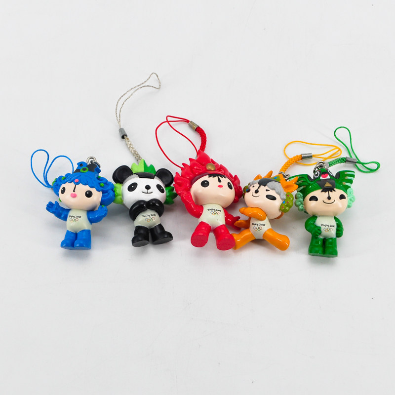 北京2008奥运会吉祥物五福娃塑胶玩具