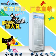 穗凌 LG4-209LT单温冰柜单门立式展示柜商用冷藏保鲜柜啤酒饮料柜